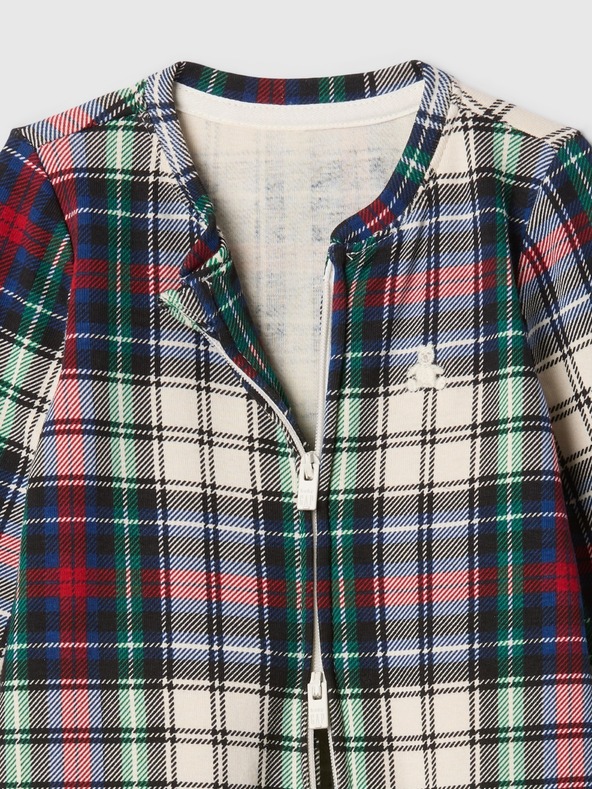 GAP Otroški karirasti kombinezon GAP