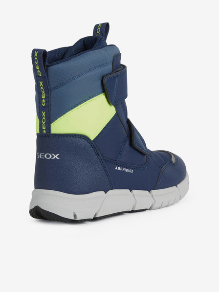 Geox Tmavo modré detské členkové topánky Geox Flexyper B Abx