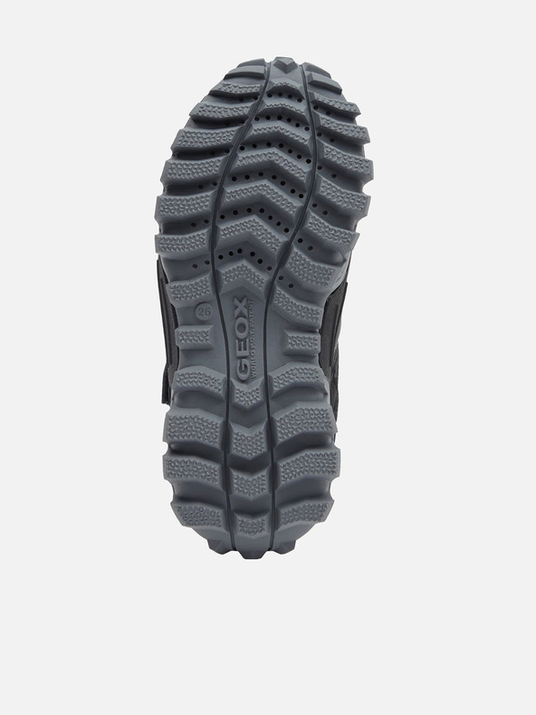 Geox Čierne detské členkové topánky Geox Himalaya B Abx