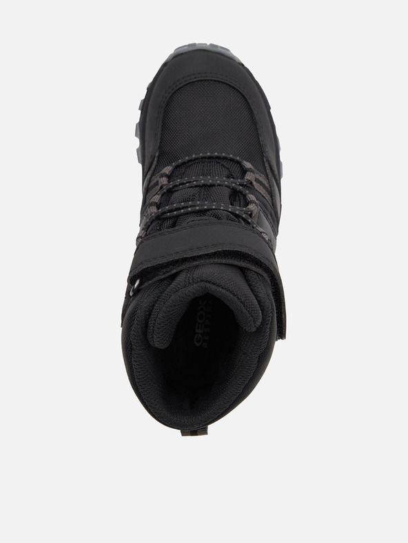 Geox Čierne detské členkové topánky Geox Himalaya B Abx