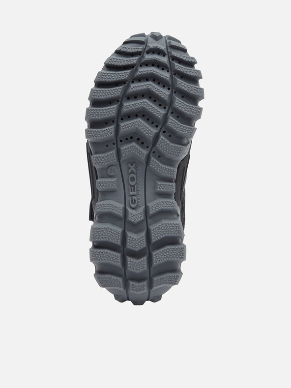 Geox Čierne detské členkové topánky Geox Himalaya B Abx