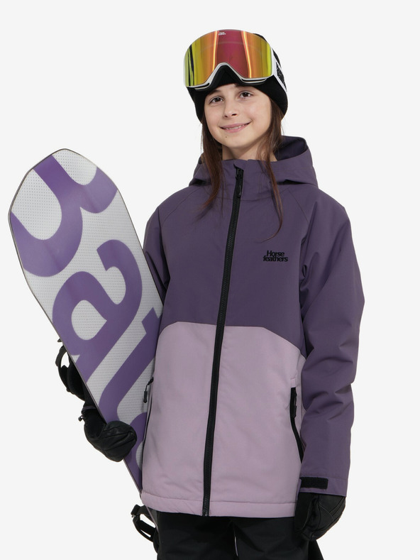 Horsefeathers Otroška jakna Halia - grozdje Horsefeathers