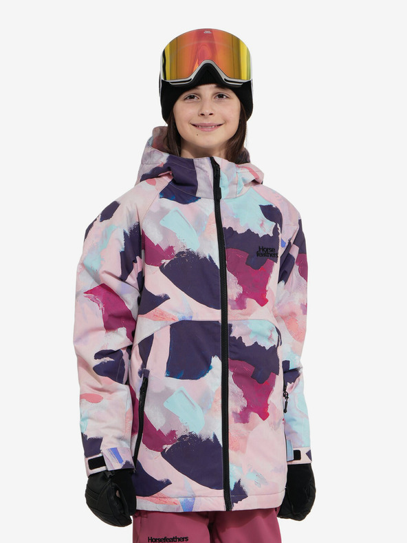 Horsefeathers Otroška jakna Halia - abstraktna barva Horsefeathers