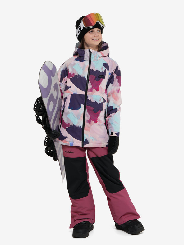 Horsefeathers Otroška jakna Halia - abstraktna barva Horsefeathers