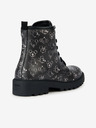 Geox Črni dekliški gležnjarji Geox Casey