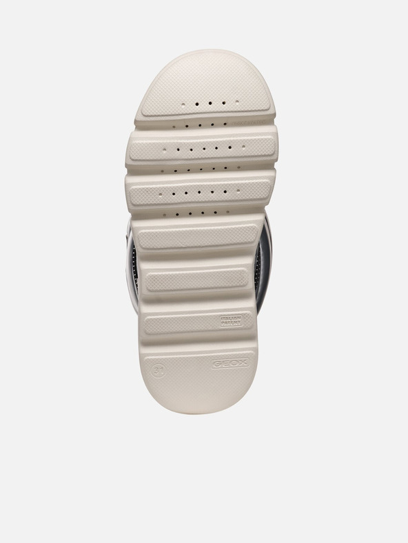 Geox Srebrna dekliška zimska obutev Geox Willabooa