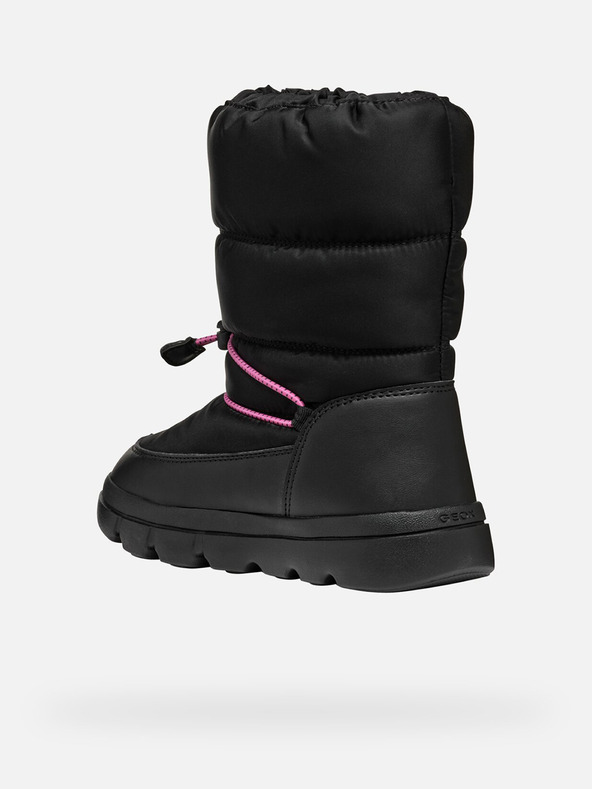 Geox Črna dekliška zimska obutev Geox Willaboo B A