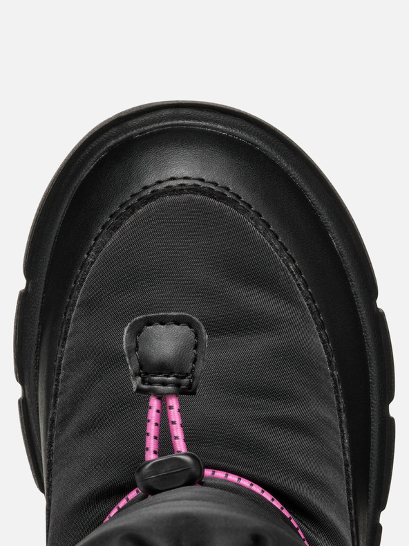 Geox Črna dekliška zimska obutev Geox Willaboo B A