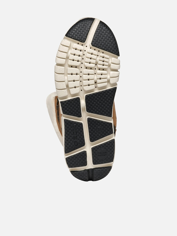 Geox Svetlo rjavi dekliški gležnjarji Geox Flexyper AB