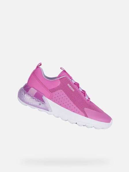 Geox Rožnate dekliške superge Geox Activart illuminus