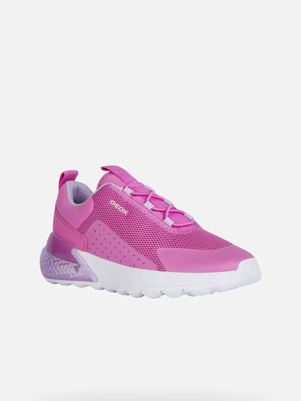 Geox Rožnate dekliške superge Geox Activart illuminus