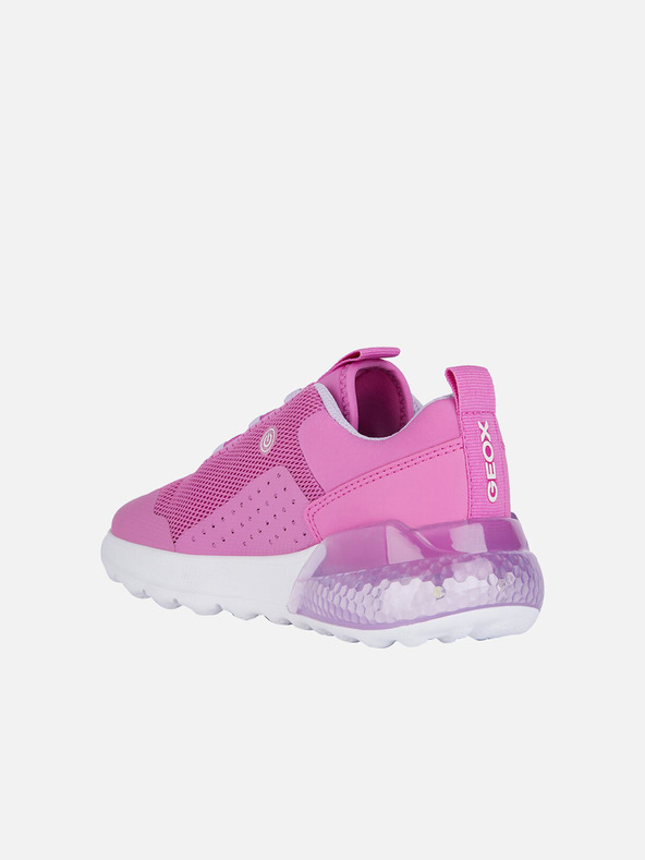Geox Rožnate dekliške superge Geox Activart illuminus