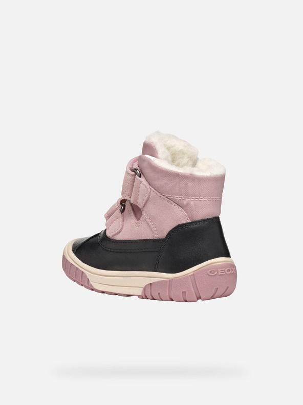 Geox Črna dekliška gležnjarska obutev Geox Omar WPF