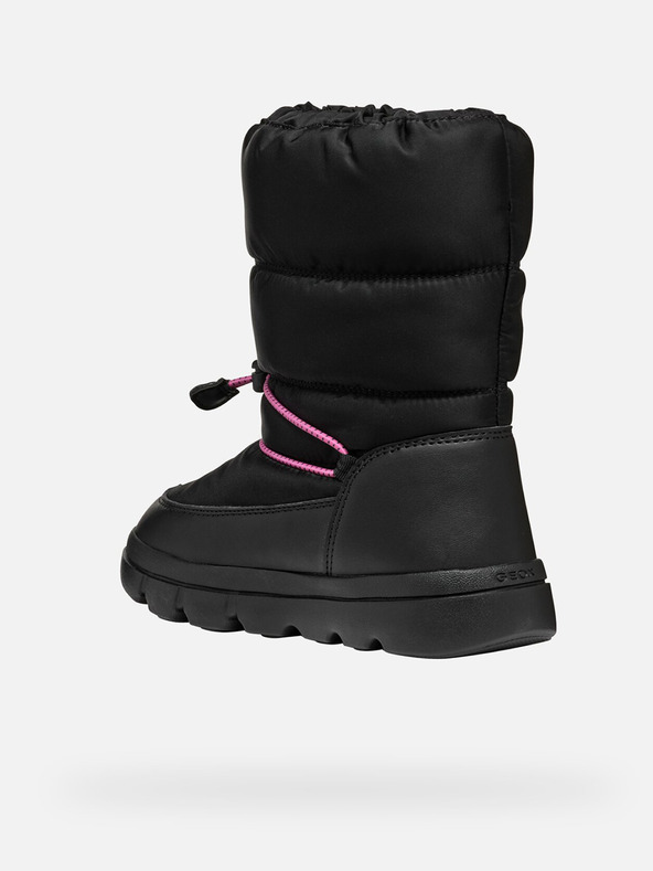 Geox Črna dekliška zimska obutev Geox Willaboo B A