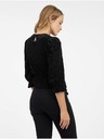 Orsay Črna žametna bluza ORSAY
