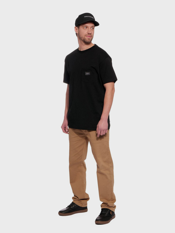 Horsefeathers Majica Alpha - črna, velikost L HORSEFEATHERS