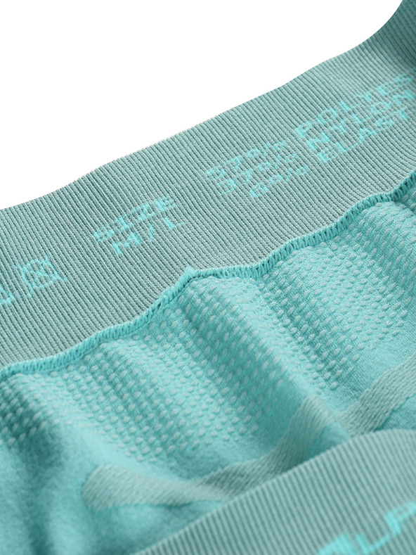 ALPINE PRO Zeleno žensko funkcionalno spodnje perilo - hlače Alpine Pro Lessa