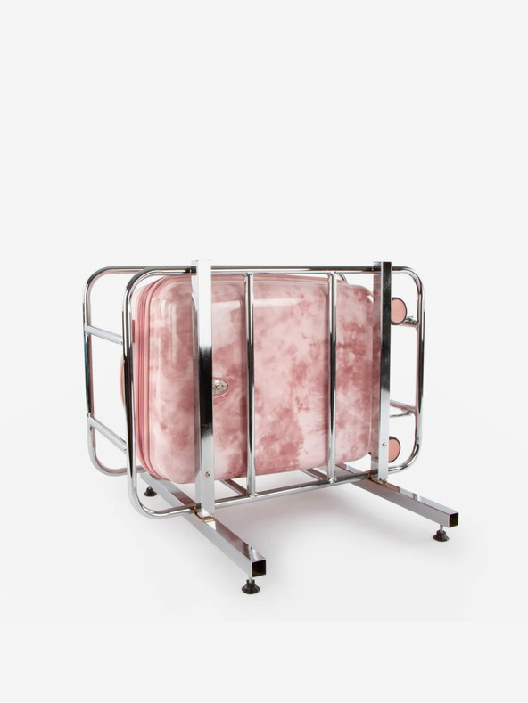 Heys Potovalni kovček z rožnatim vzorcem Heys Tie-Dye S