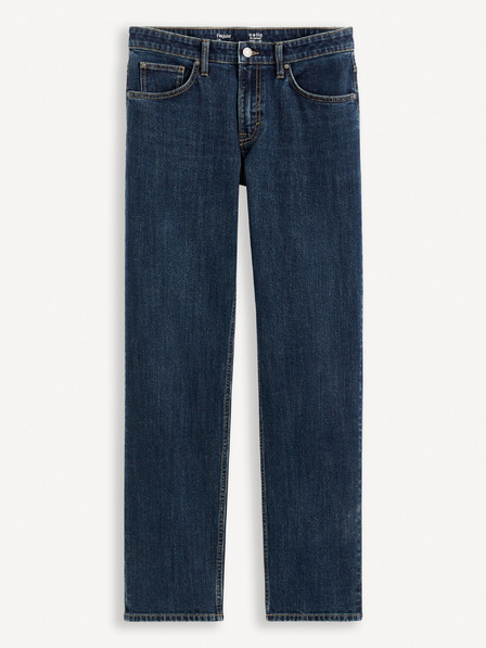 Celio Temno modre moške kavbojke rednega kroja Celio Fostones