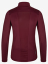 Kilpi Ženska termalna majica v bordo barvi s pokončnim ovratnikom KILPI WILLIE