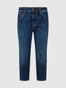 Pepe Jeans Temno modre ženske kavbojke ravnega kroja Pepe Jeans Violet