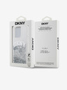 DKNY Liquid Glitter Arch Logo Back Cover za iPhone 14 Pro Transparent DKNY