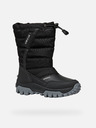 Geox Črni deški zimski čevlji Geox Himalaya ABX