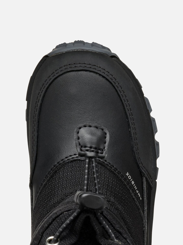 Geox Črni deški zimski čevlji Geox Himalaya ABX