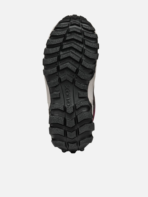 Geox Červená dievčenská zimné topánky Geox Himalaya B Ab