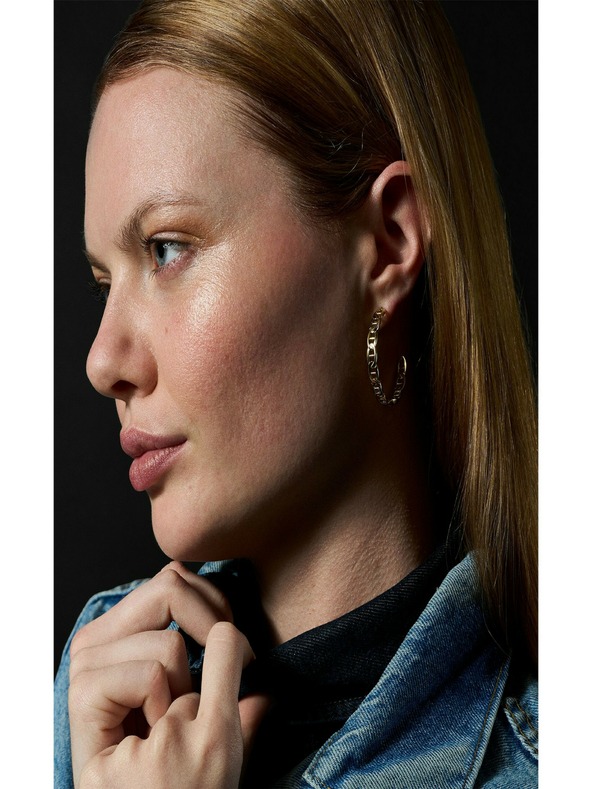 Fossil Ženski jekleni uhani Fossil Heritage JF04781710