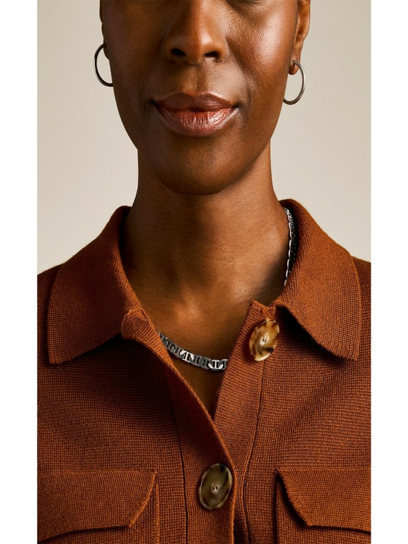 Fossil Ženski jekleni uhani Fossil Ellis JF04743040