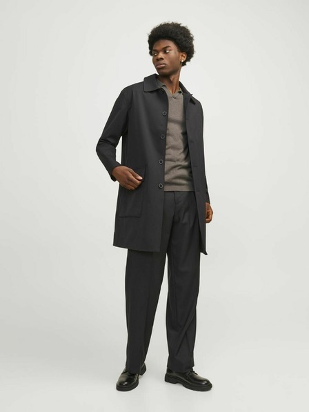 Jack & Jones Rjava moška polo majica Jack & Jones Cigor