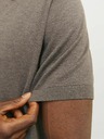 Jack & Jones Rjava moška polo majica Jack & Jones Cigor