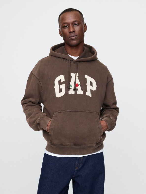 GAP Prevelika majica z zahodnjaškim logotipom GAP