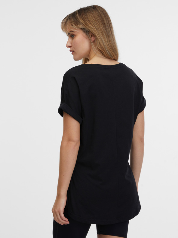 Sam 73 Črna ženska majica SAM 73 Carolina