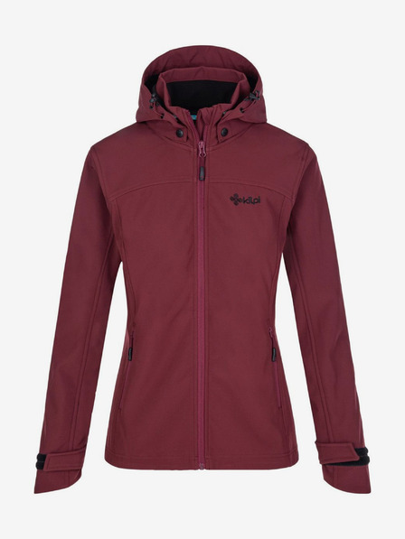 Kilpi Ženska bordo softshell jakna Kilpi RAVIA