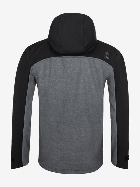 Kilpi Črna in siva moška softshell jakna Kilpi RAVIO-M