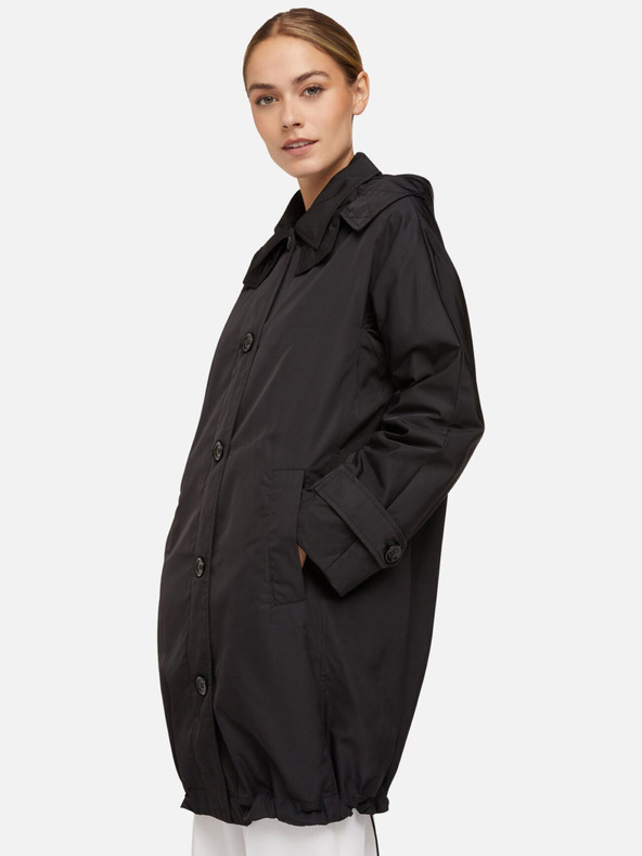 Geox Čierna dámska parka Geox Diamond