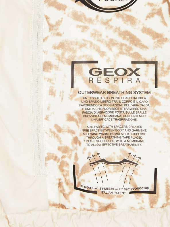 Geox Kremasta ženska parka Geox Bulmya