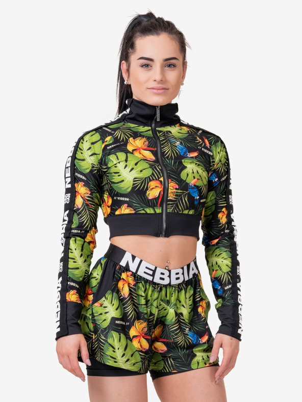 Nebbia Visokoenergijska ženska jakna 564 Nebbia Jungle green