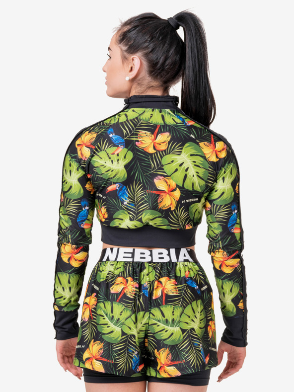 Nebbia Visokoenergijska ženska jakna 564 Nebbia Jungle green