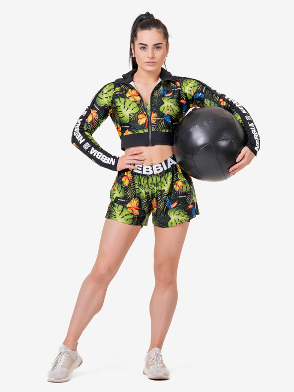 Nebbia Visokoenergijska ženska jakna 564 Nebbia Jungle green