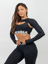 Nebbia Fitnes bolero z dolgimi rokavi TRUE HERO 257