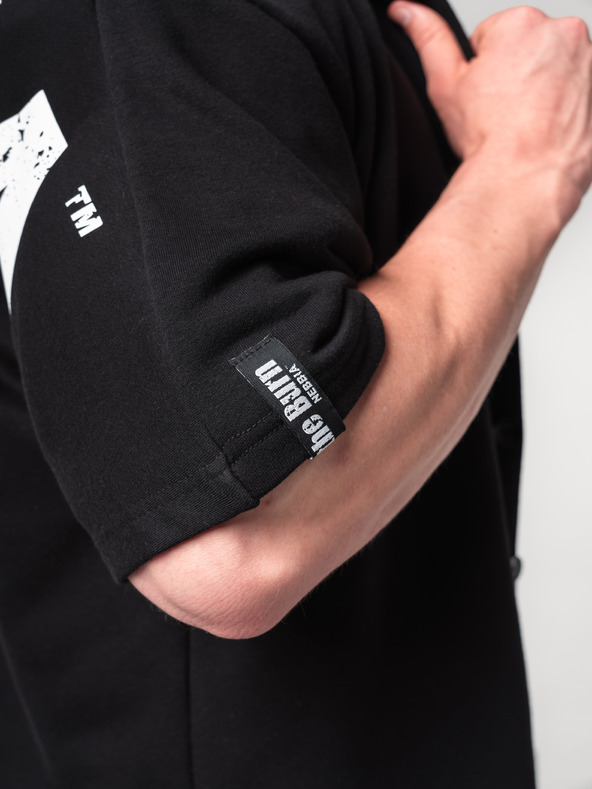 Nebbia 90. leta THROWBACK 350 Majica prevelikega formata