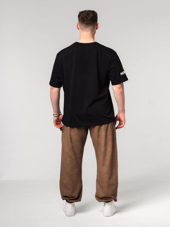 Nebbia Bombažna majica z veliko težo GRIND 356