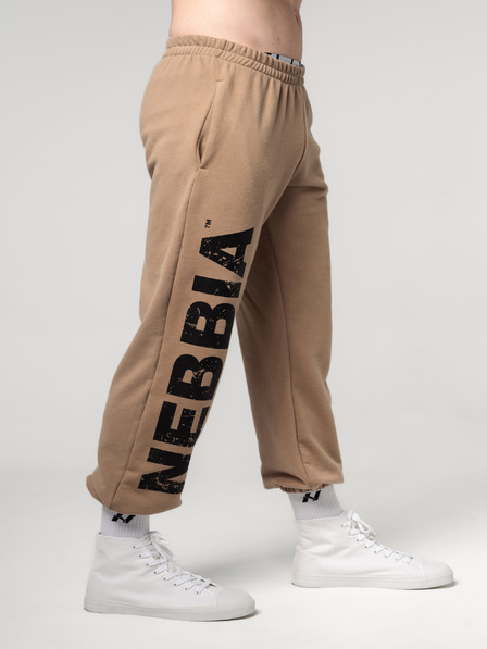 Nebbia Ohlapne vrečaste trenirke z žepi GYM BRO 365