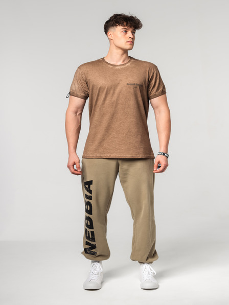 Nebbia Ohlapne vrečaste trenirke z žepi GYM BRO 365