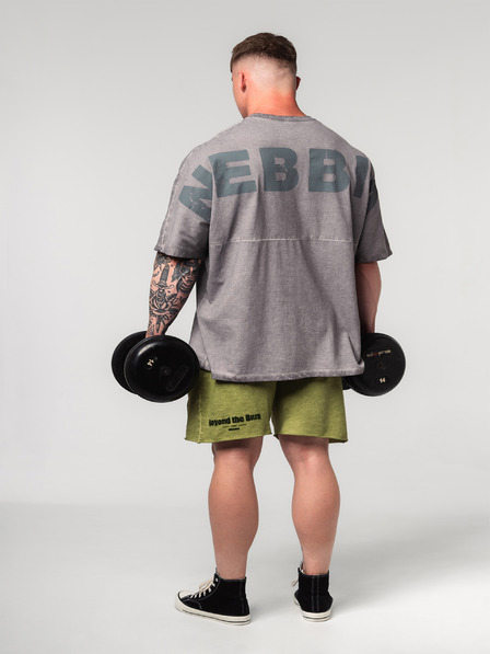 Nebbia sprana majica nadstandardne velikosti NO SHORTCUTS 369