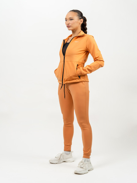 Nebbia SLEEK 481 Oranžna jopa z zadrgo