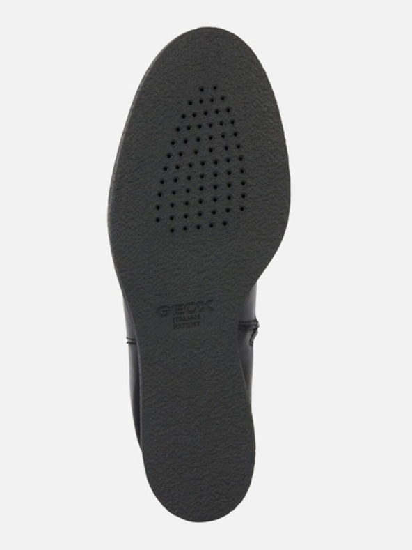 Geox Črni ženski gležnjarji Geox Elidea Wedge
